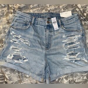 American Eagle size 16 curvy mom short, stretch jean shorts​​​